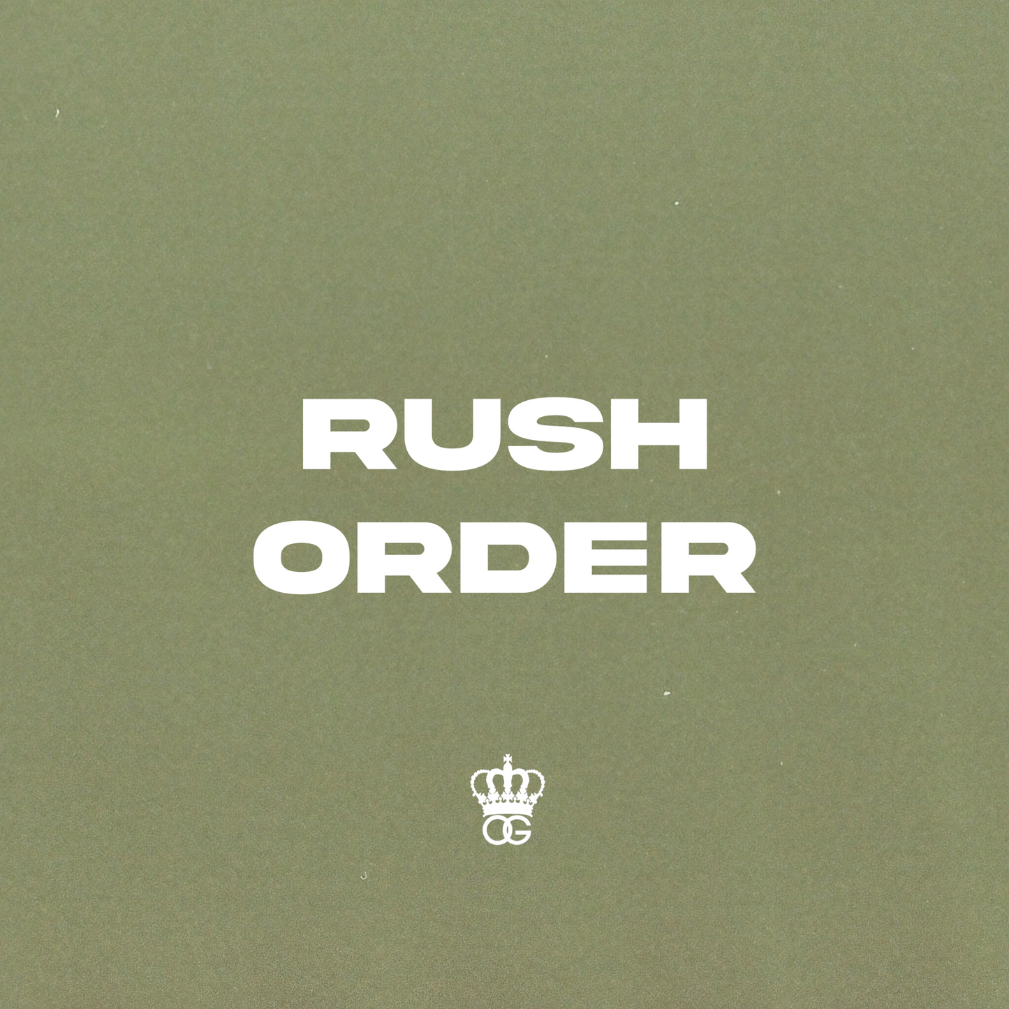 Rush Order (Add-On)